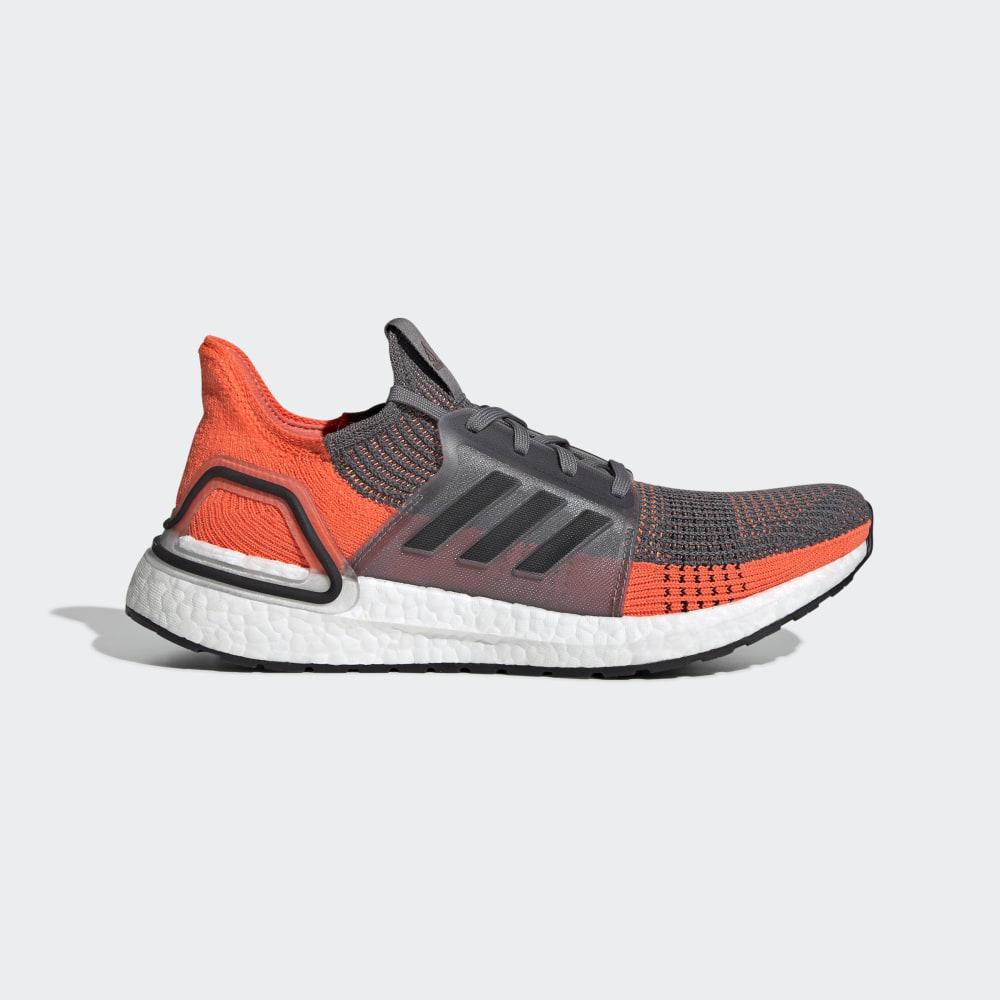 Adidasi Alergare Adidas Ultraboost 19 Dama Romania - Gri/Negrii/Corai G27517